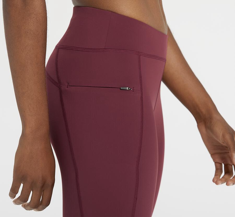 Hoka One One Performance Crop Tight Byxor Dam - Bröst - Nigga-3576